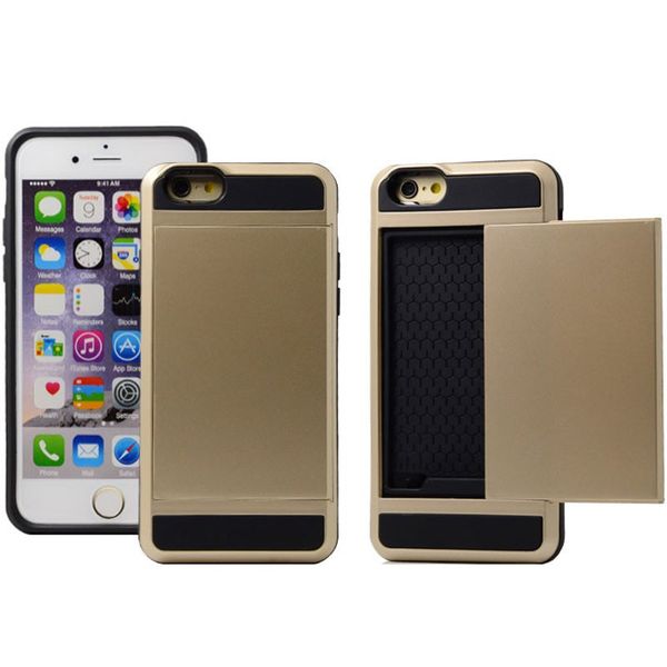 

for samsung galaxy s8 case muliti color options sliding card slot mobile case shockproof hybrid tpu+pc phone case