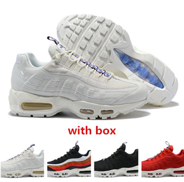 

95 tt pull tab triple white red running shoes 95 sneaker trainer sports shoes ing