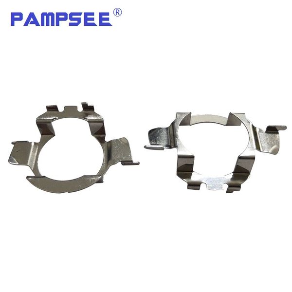 

10pcs h7 car led headlight adapters base bulb holders for bmw e60 e61 for vw mk6 nissan qashqai led lamp for audi a3