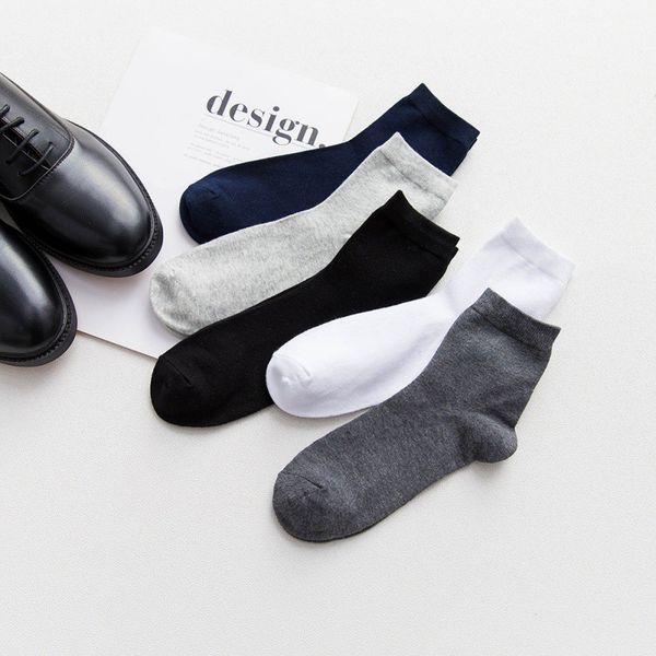 

new men black business cotton socks wedding socks (5 pairs)us 6.5-9.5;uk 5.5-8.5