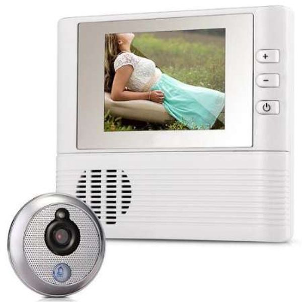 

digital viewfinder judas 2.8" lcd 3x zoom door bell for safety