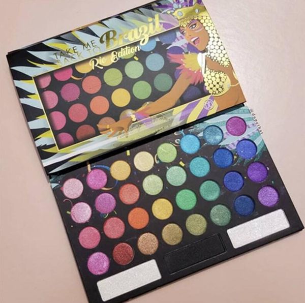 

new cosmetics take me back to braizl rio 35 colors eye shadow eyeshadow palette ing