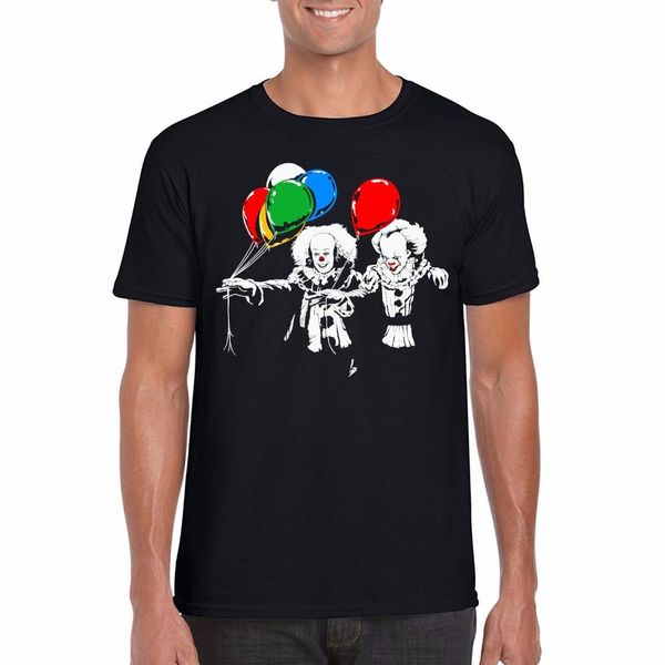 

it fiction t-shirt, pennywise the joker pulpfiction parody design t-shirt new t shirts funny tee new funny, White;black