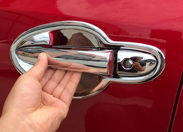 

higher star abs chrome abs chrome 8pcs door handle cover+4pcs door bowl for mazda6 atenza 2014 -2018