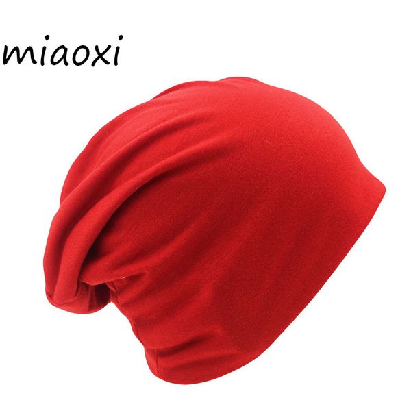 

miaoxi new arrival 10 colors solid women beanies hip hop knit warm hat for woman caps winter bonnet ing