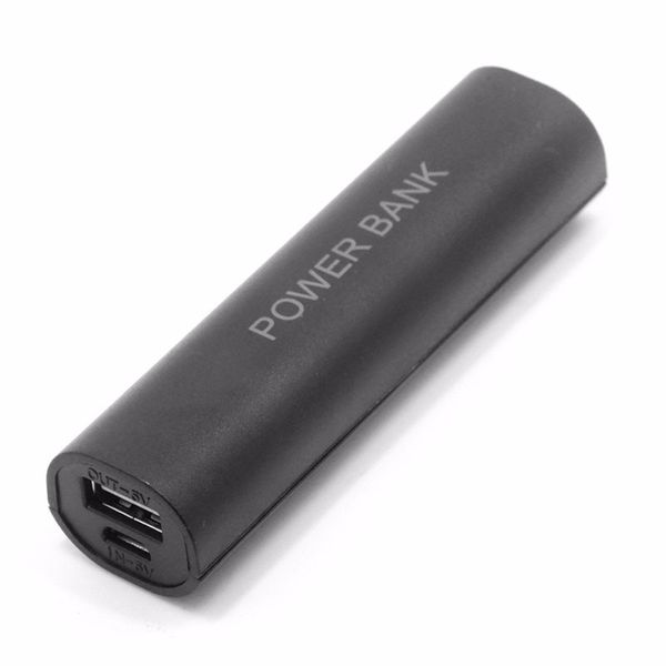 DIY USB 1 x 18650 Mobile Power Banco Charger Caso pacote de caixa de bateria portátil Nova