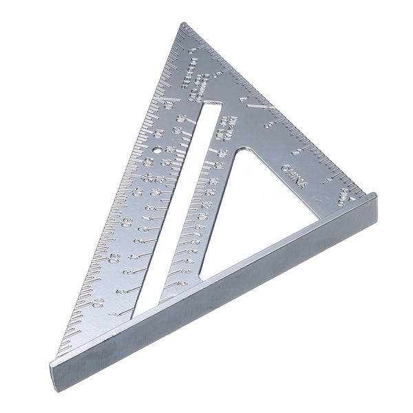 

7 inch aluminum speed square protractor rafter e ruler square speed carpenter framing for measuring tool