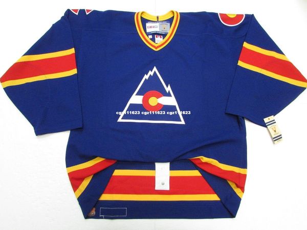 colorado rockies vintage hockey jersey