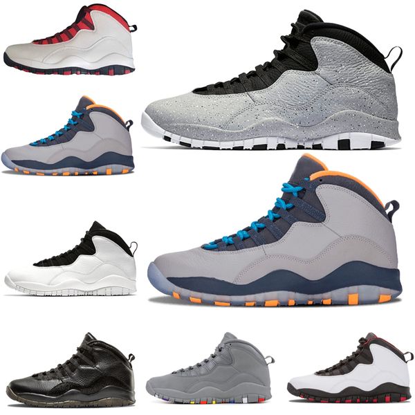 

Hot sale 10 Westbrook Red Blue Cement Men Basketball Shoes 10s I'm Back Powder Blue Cool Grey Steel Sneakers High Quality size US 8-13
