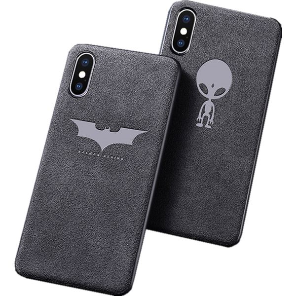 

comfortalbe fitted case dirt-resistant comfortalbe elastic durable suede stable anti-knock soft creative cell phone cover simple back cover