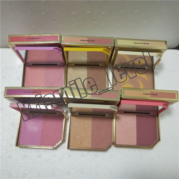 Faced Tutti Frutti Fruit Cocktail Blush Duo Strobeberry Plumagranate Cherry Bomb And Apricot In The Act Fruit Cocktail Blush Duo 6 Styles Makeup