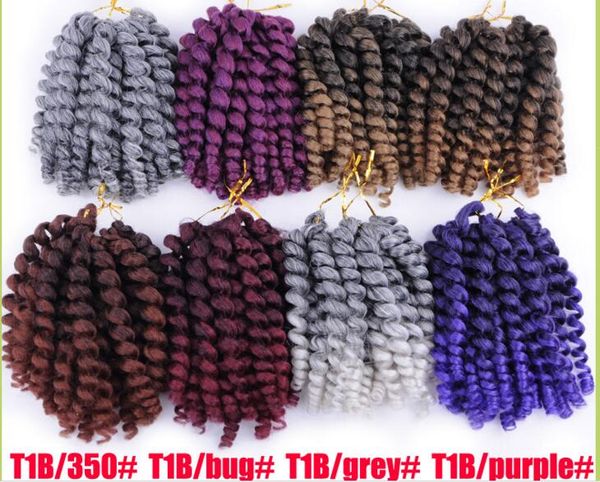 

Вязание крючком косами Havana Mambo Twist крючком волосы freetress Wand Curl Braid волос Синтетическ