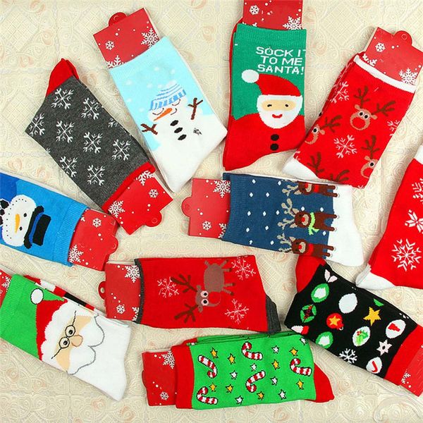 

winter sports socks christmas women socks women cotton women's winter gift warm soft 2018 new #3o12, Black