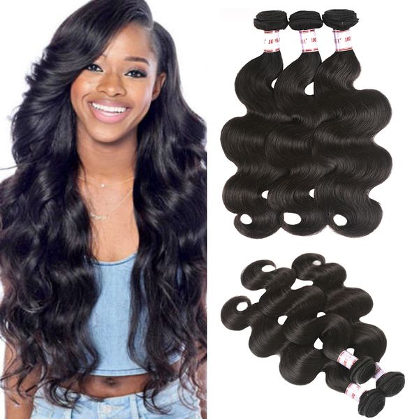 Msh 10a Peruvian Hair Body Wave 3 Bundles Peruvian Virgin Hair