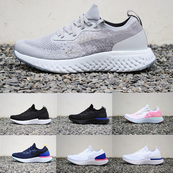

2018 epic react instant go fly breath comfortable men running shoes sports outdoor mens womens trainers sneakers zapatos size 36-45, White;red