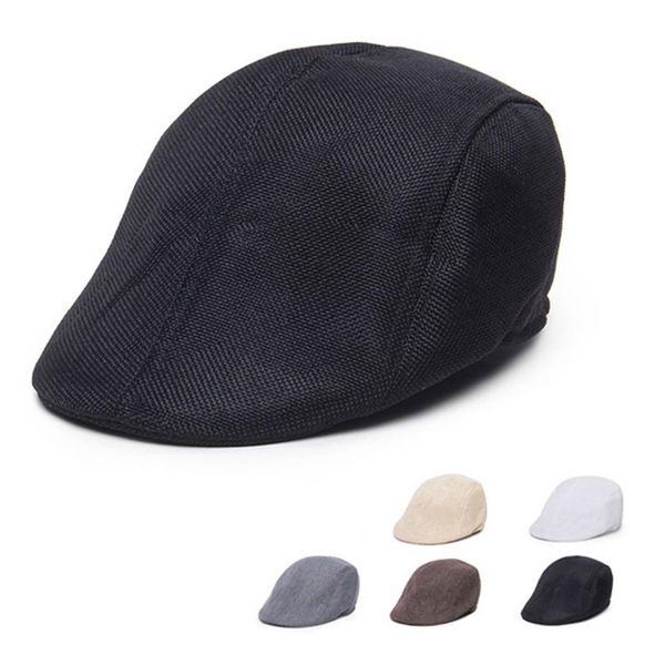 

mens winter warm knitted hat, Black;white
