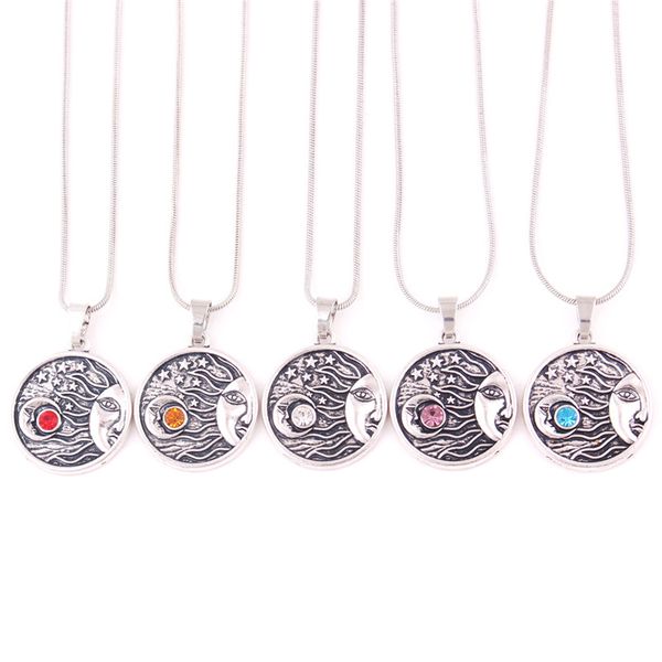 collier homme lune collier homme lune