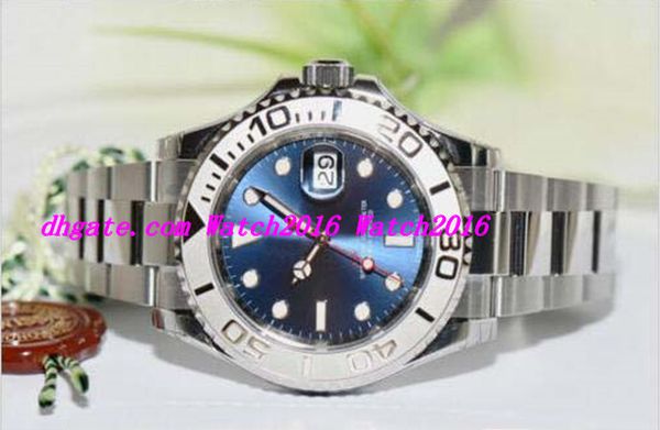 

luxury wristwatch 116622 stainless steel bracelet blue dial automatic men watch men's watch wristwatches