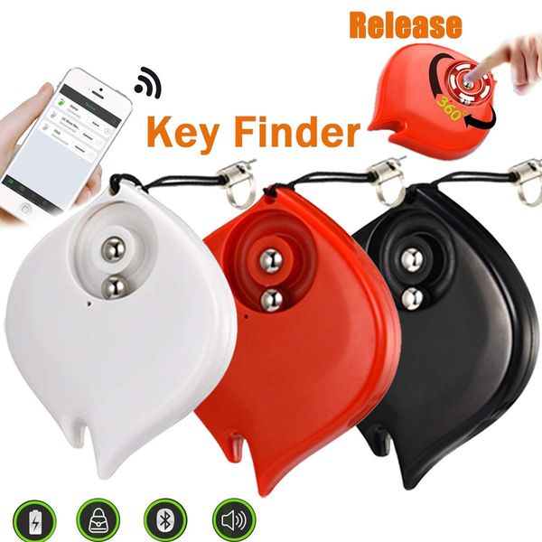 

mini smart finder gps tracker car keys wallet dogs cats pet handbag key finder alarm gps locator anti-lost keys app control