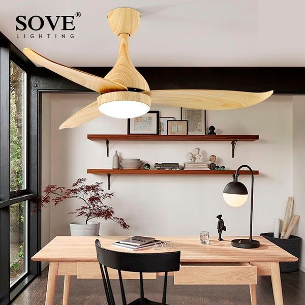 2019 Sove Modern Led Ceiling Fans With Lights Bedroom Home Black Ceiling Light Fan Lamp 220 Volt Fan White Ventilador De Teto From Sebastiani 365 36