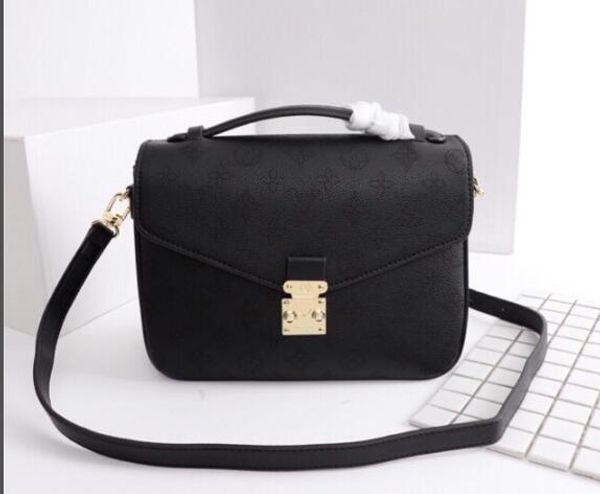 

2019 fa hion brand women genuine leather handbag pochette meti houlder me enger bag