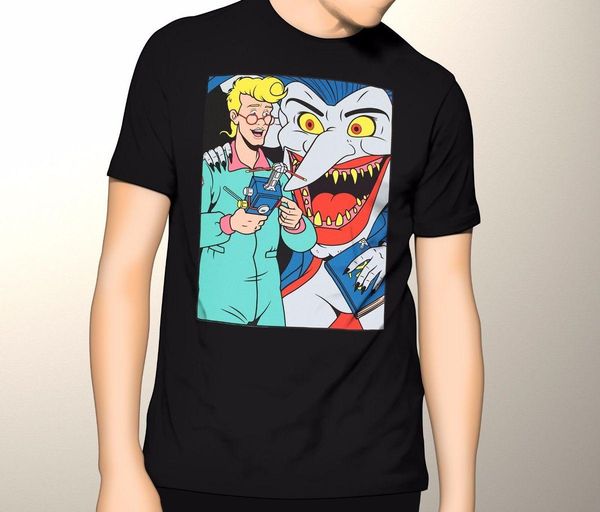 Real Ghostbusters The Whole Crew Black Children/'s T-Shirt