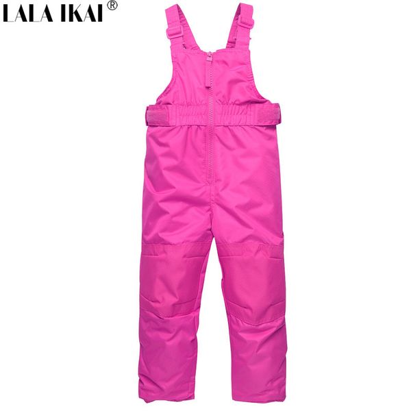 

lala ikai kids' winter snow pants softshell waterproof children snowboard pant outdoor skiing thermal underwear kids hma1226-45