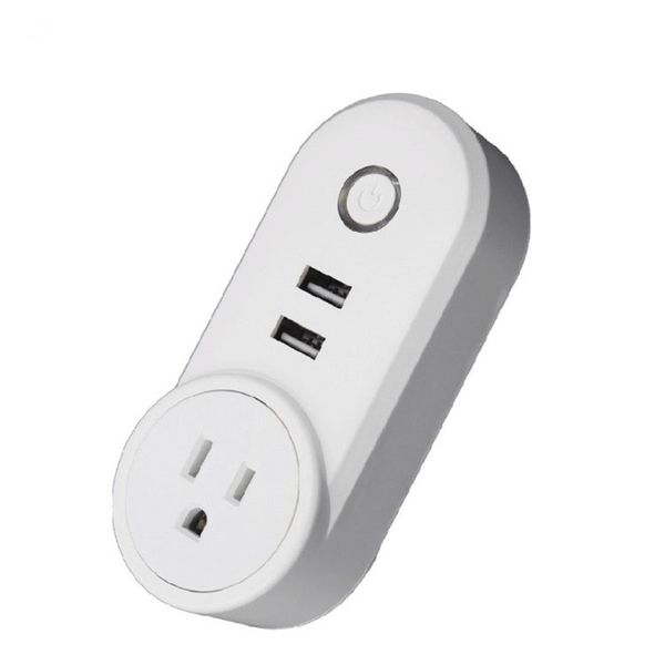 

Wifi Smart Socket Plug, розетка USB зарядное устройство APP пульт дистанционного управления Ale