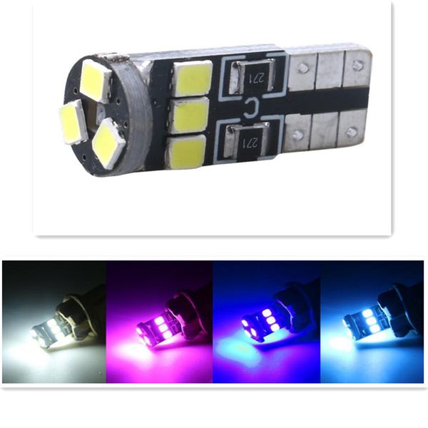 Carro de alta qualidade levou luz W5W 194 T10 9LED 2835SMD CANBUS 12 v levou auto lâmpada lâmpada para carro