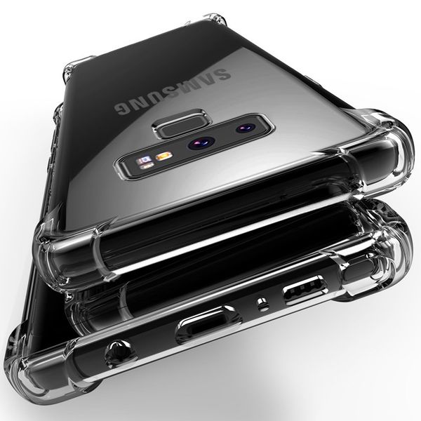 

for samsung galaxy s10 s9 s8 plus note8 note9 note10 a7 a8 j7 air cushion case crystal tpu bumper gel cover iphone 11 pro xs max xr x 8 6 7