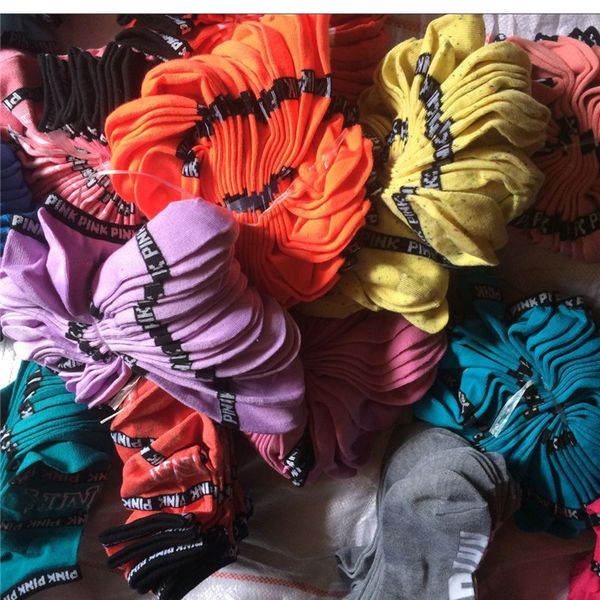 

Love pink hort port boat ankle ock 2018 new arrival port cheerleader hort good quality ock in tock dhl fa t hipping