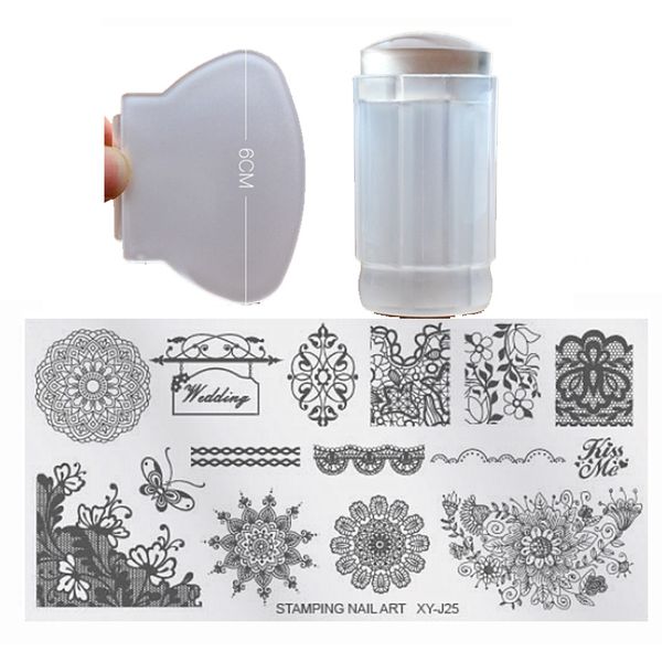 

xy-j32 styles nail art stamping template pink stamp scraper plates image transfer egypt eye pharaoh pyramid, White