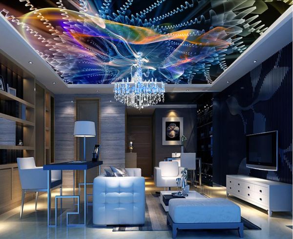 

wallpaper for bedroom walls abstract moving light fashion ceiling fresco mural 3d wallpaper