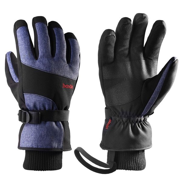 

winter windbreak warm ski gloves outdoor sports gloves waterproof anti skid snowboard glove for skiing motorcycle snowboarding