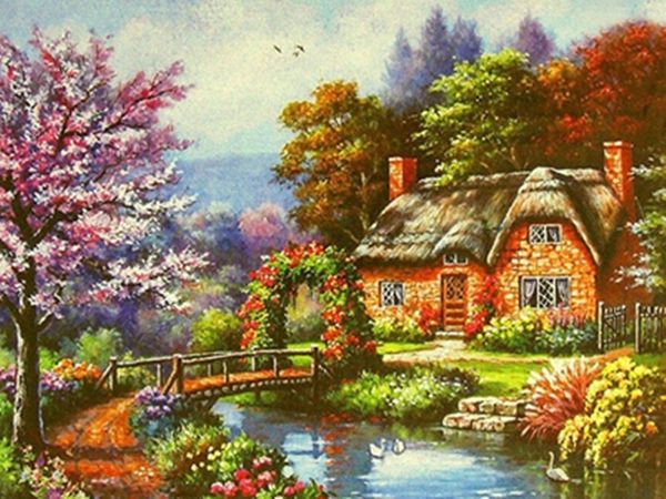 A Exteren 5D DIY Diamond Painting Embroidery Cross Craft Stitch Home Decor Art Diamond Painting Kits For Adults Accessories