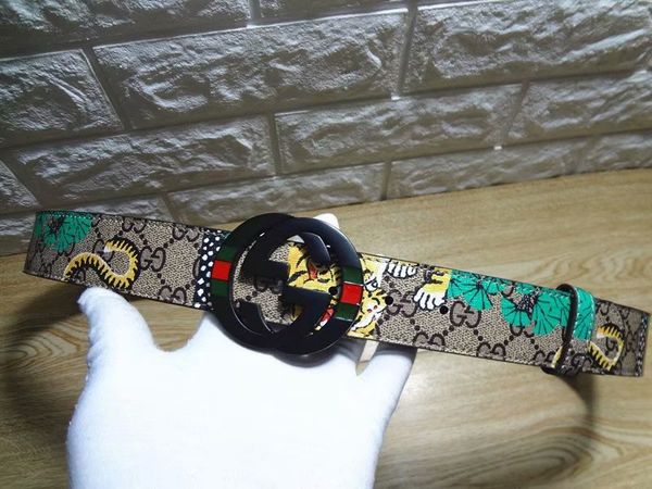 

brand designer for men and women leather belt quality bovine style belt jeans sell transport, Black;brown