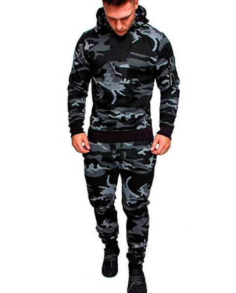 

2018 brand men's camouflage sports set suzuki team ecstar hoodie men suzuki r gsx yamaha sweatshirts casual hoodie, Gray