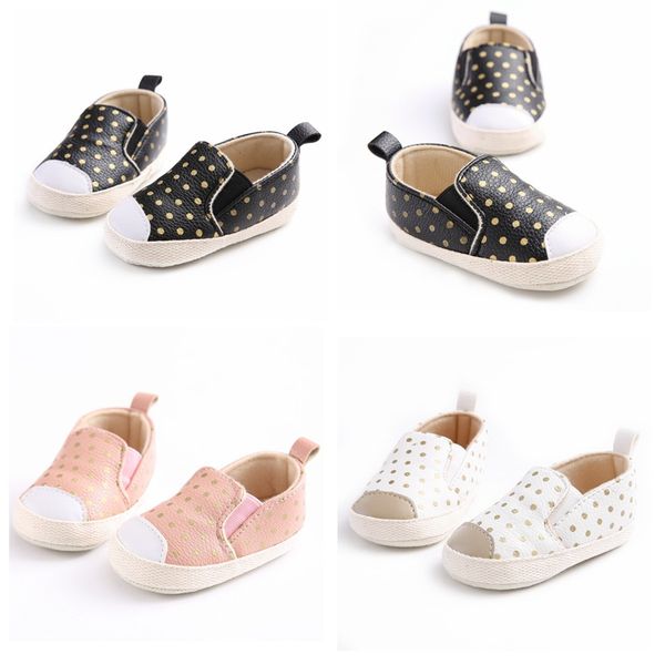 

новорожденный мальчик обувь для девочек младенческой малыша искусственная кожа первый ходунки горошек первые ходунки детская коляска детская