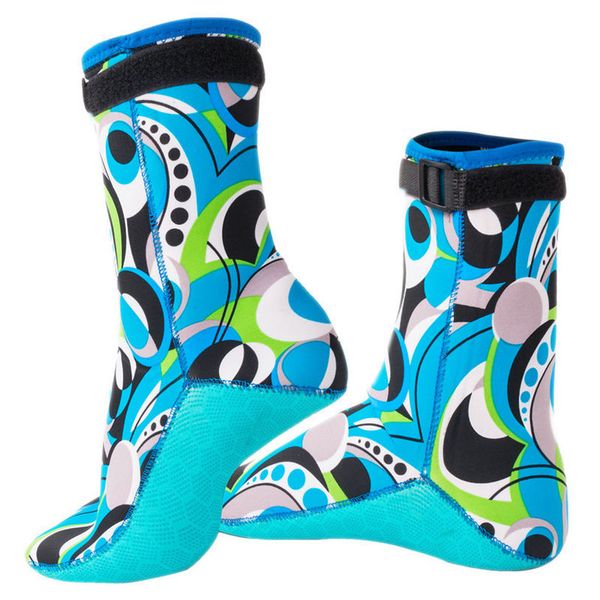

wetsuit water neoprene boots snorkeling swim scuba diving surf socks 3mm, Black
