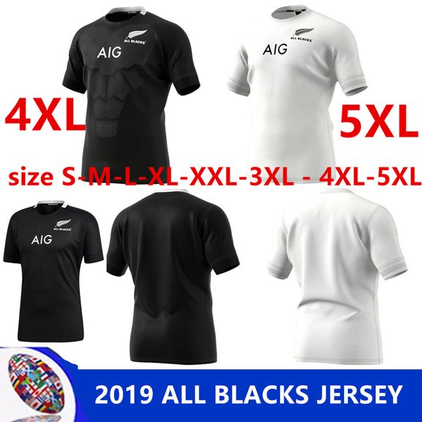 

2018 2019 all black home jer ey new zealand all black black inglet rugby jer ey 2019 all black away jer ey ize m l xl xxl 4xl 5xl