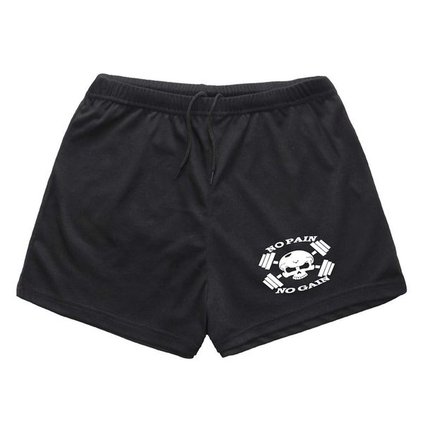 

muscle shorts men bodybuilding casual short gyms clothes casual cotton pocket workout for male bermuda masculina, White;black