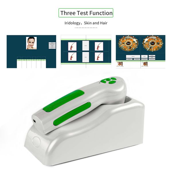 Andere Schönheitsgeräte Neueste 12,0 MP digitale Iridologiekamera, professionelles Augendiagnosesystem Iriscope Iris-Scanner-Analysator CE