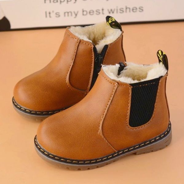 Großhandel China Wholesale Winter Kinder Stiefel NEU Jungen Winter Stiefel Boots Schuhe Gr. 36 schwarzgrau
