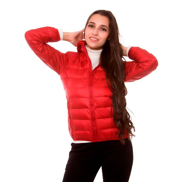 

over size ultralight woman's down jackets hooded loose coat japanese down coats autumn winter girls parkas garment for women, Black