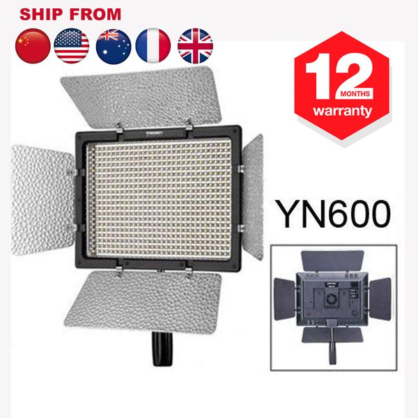Luz LED de Video Studio YN600 Yongnuo 5500K para DSLR Control Remoto Infrarrojo Canon Nikon