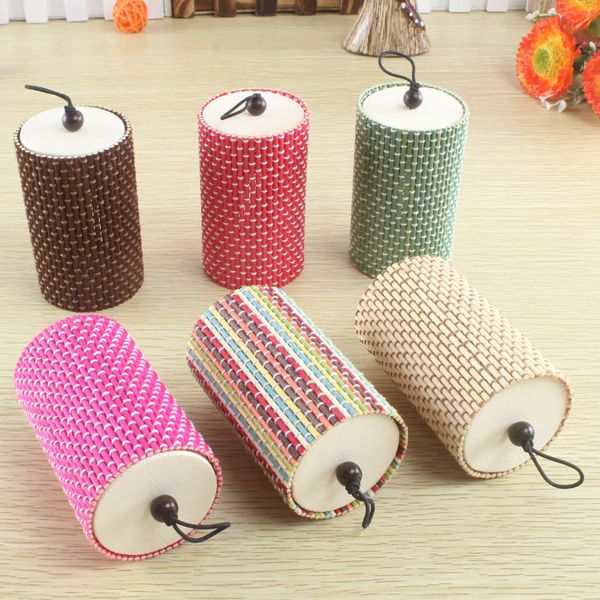 

bamboo wooden jewelry organizer storage box strap craft case for cosmetic earrings ring desk wedding make up organizer case