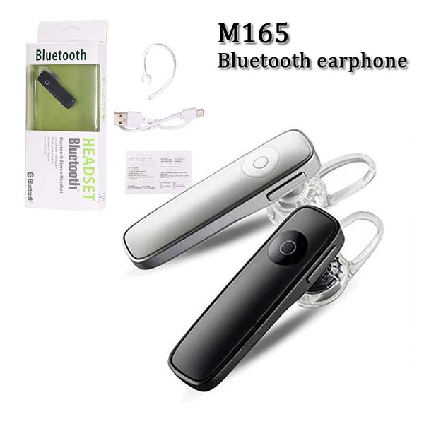 

M165 mini bluetooth earphone handear hook tereo in ear mu ic earbud port earplug with mic univer al for iphone am ung mobile
