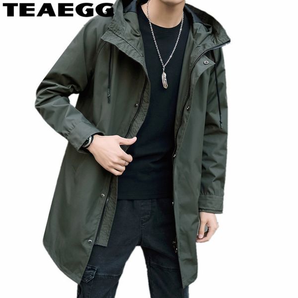 

teaegg chaqueta hombre casual spring windbreaker mens bomber jackets men clothes 2018 hooded mens jackets and coats outwearal954, Black;brown