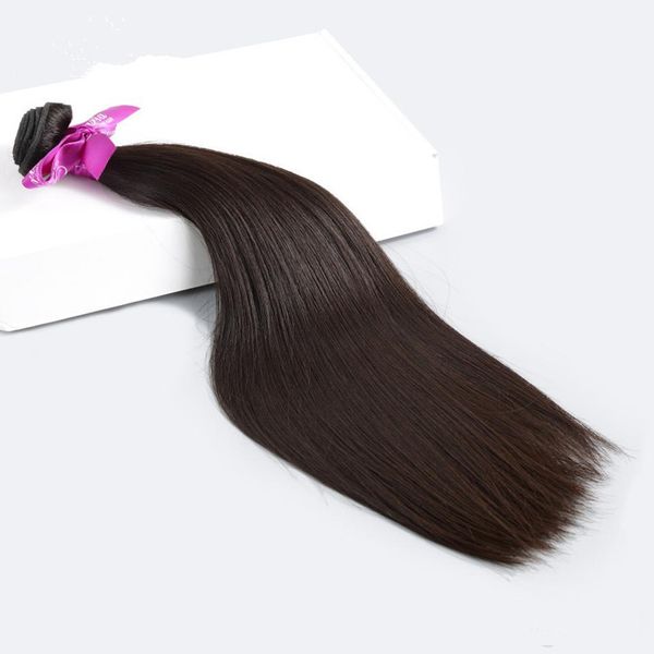

thick bottom human hair weft 95g per piece&3pcs/lot silk straight wave human remy hair weave,natural color, ing, Black