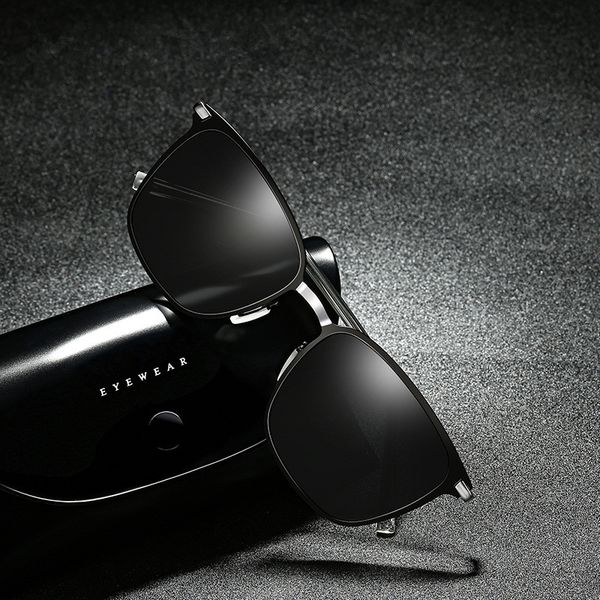

soleil de square sunglasses men new men sun driving vintage 2019 zonnebril heren lunettes polarized glasses uv400 kkdpp, White;black